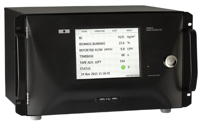 Magee Scientific Aethalometer® AE33: Next-Generation Black Carbon Monitor