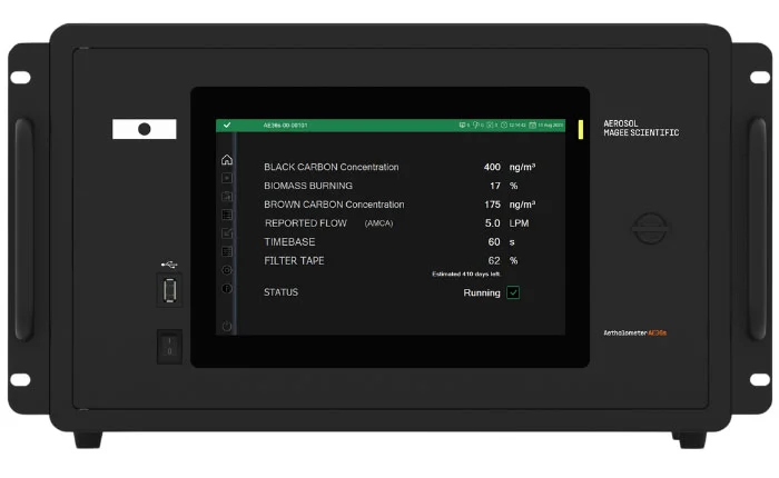 Aethalometer® AE36s: Advanced Black & Brown Carbon Analyzer