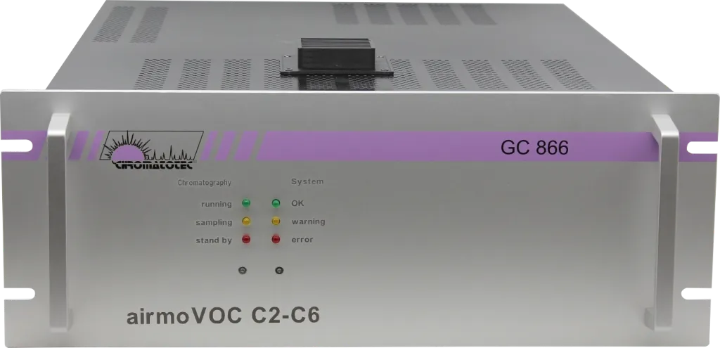 airmoVOC C2-C6 — Automated VOC Analyser for C2-C6 Hydrocarbons