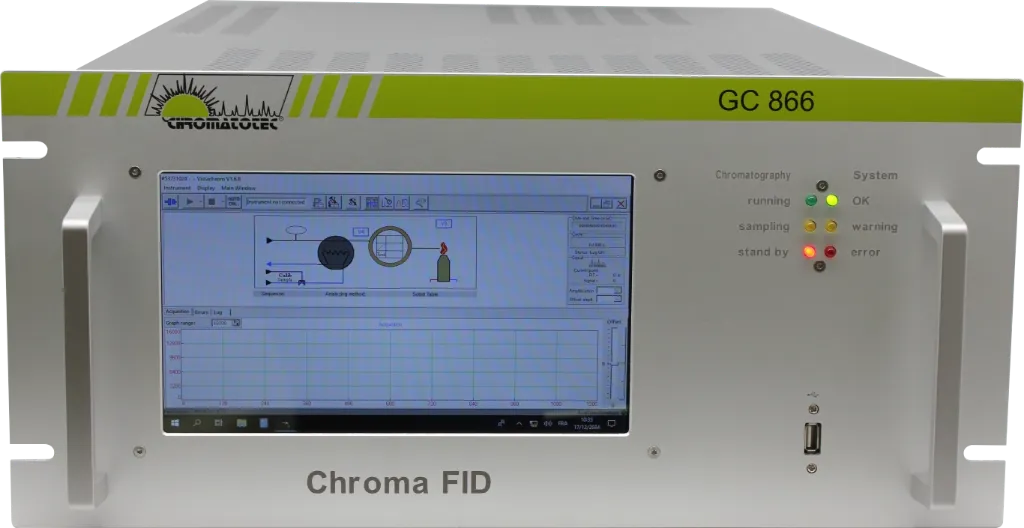 ChromaFID — Continuous GC-FID Analyser for Volatile Organic Compounds